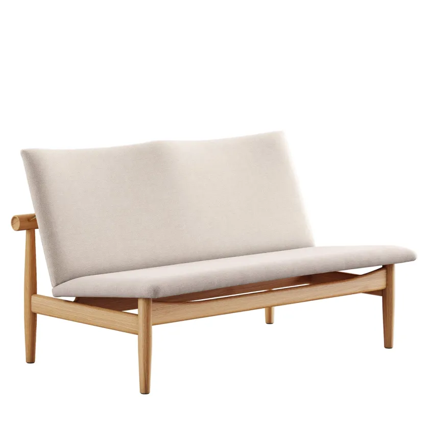 House of Finn Juhl Japan 2 pers. sofa, eg klar olie af Finn Juhl> Sofaer
