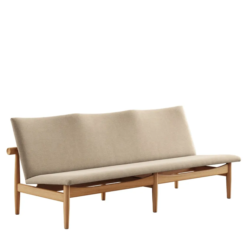 House of Finn Juhl Japan 3 pers. sofa, eg olie af Finn Juhl> Sofaer
