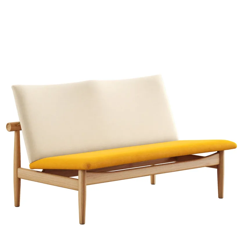 House of Finn Juhl Japan 2 pers. sofa, eg olie af Finn Juhl> Sofaer