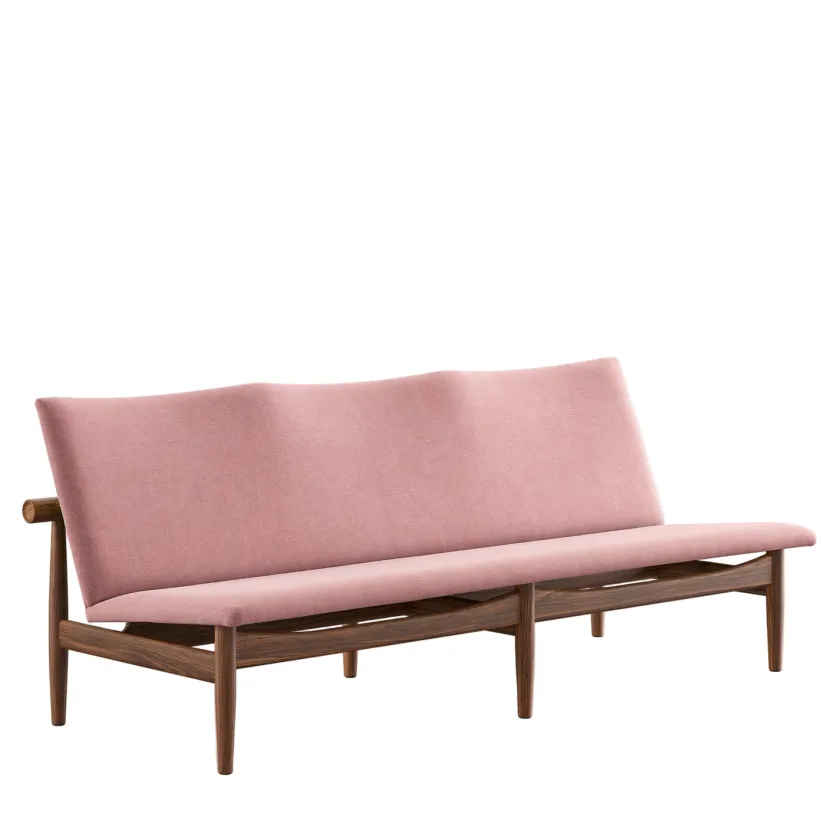 House of Finn Juhl Japan 3 pers. sofa, valnød af Finn Juhl> Sofaer
