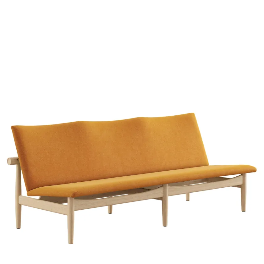 House of Finn Juhl Japan 3 pers. sofa, valnød af Finn Juhl> Sofaer
