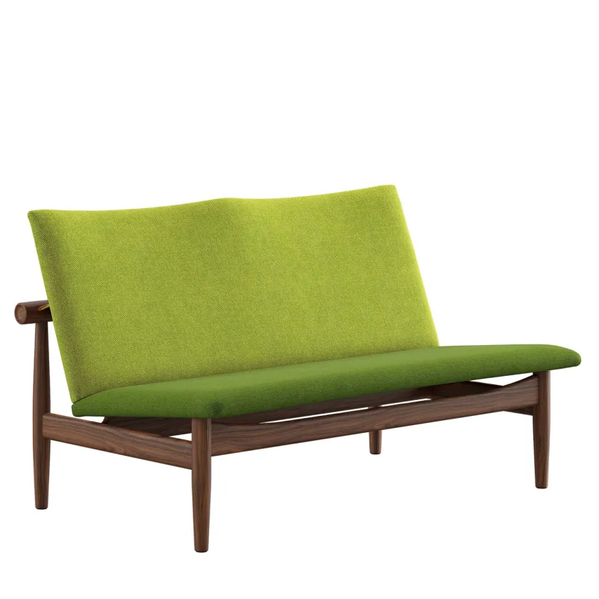 House of Finn Juhl Japan 2 pers. sofa, valnød af Finn Juhl> Sofaer