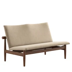 House of Finn Juhl Japan 2 pers. sofa, valnød af Finn Juhl><noscript><img width=