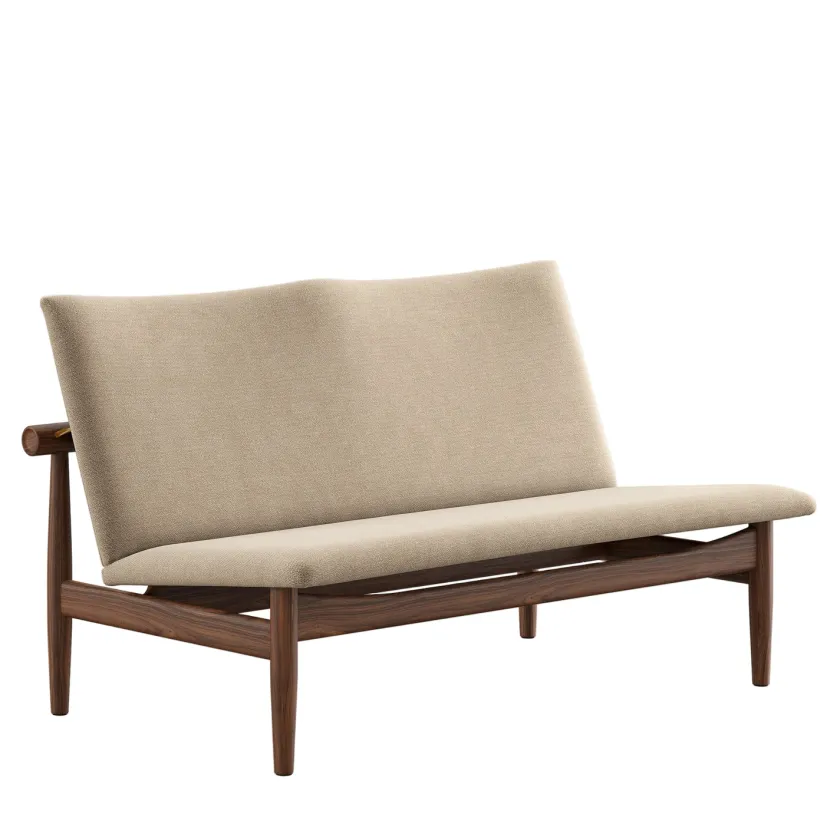 House of Finn Juhl Japan 2 pers. sofa, valnød af Finn Juhl> Sofaer
