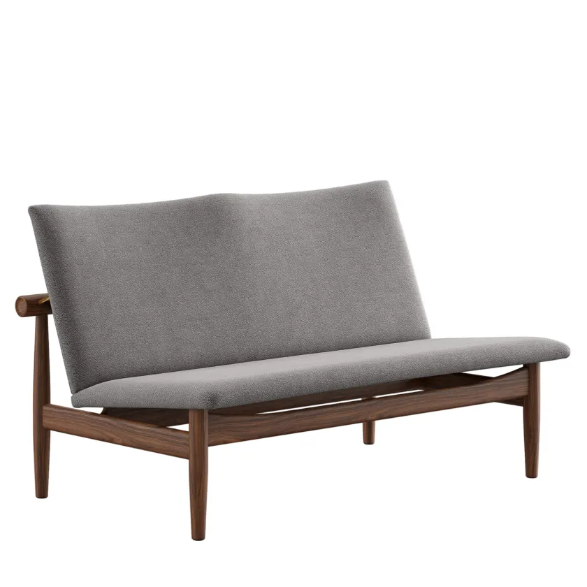 House of Finn Juhl Japan 2 pers. sofa, valnød af Finn Juhl> Sofaer