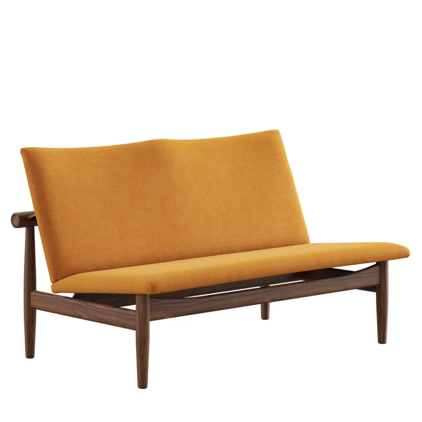 House of Finn Juhl Japan 2 pers. sofa, valnød af Finn Juhl> Sofaer