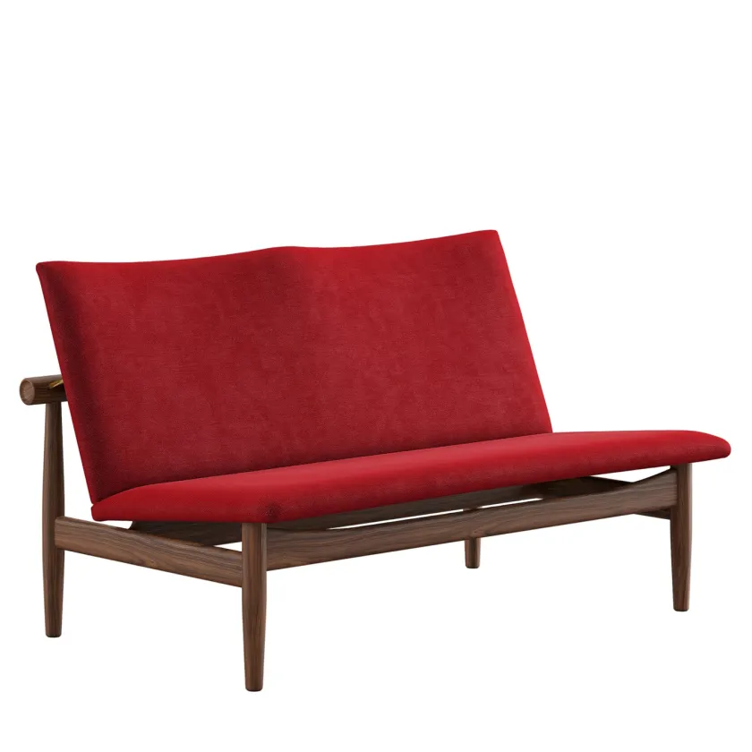 House of Finn Juhl Japan 2 pers. sofa, valnød af Finn Juhl> Sofaer
