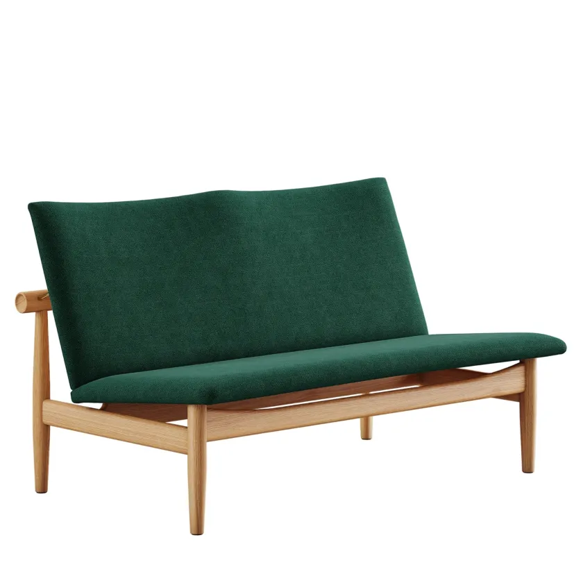 House of Finn Juhl Japan 2 pers. sofa, valnød af Finn Juhl> Sofaer