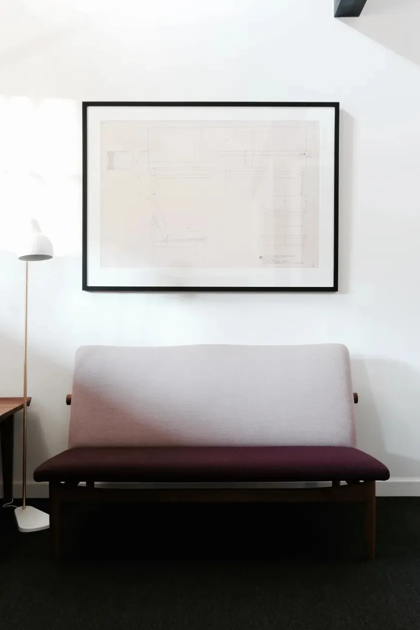 House of Finn Juhl Japan 2 pers. sofa, valnød af Finn Juhl> Sofaer