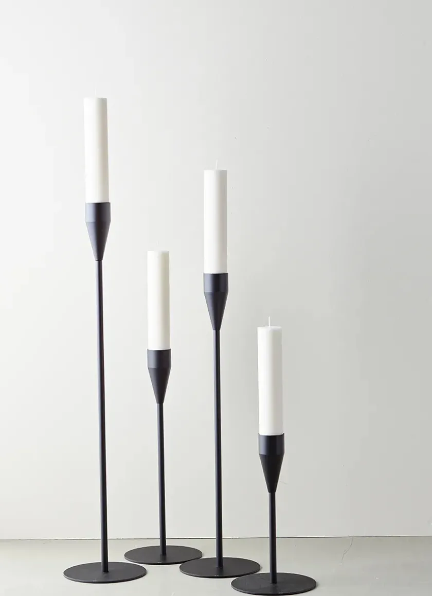 Piet Hein Jupiter Lysestage, messing fra> Lysestager