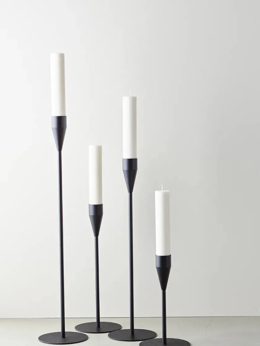 Piet Hein Jupiter Lysestage, messing fra> Lysestager