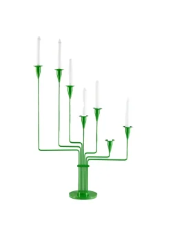 Piet Hein Karlsvognen Table Lysestage, grøn fra> Lysestager