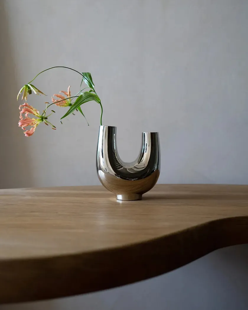 Hein Studio Kazumi StudioVase, gold fra Hein> Vaser