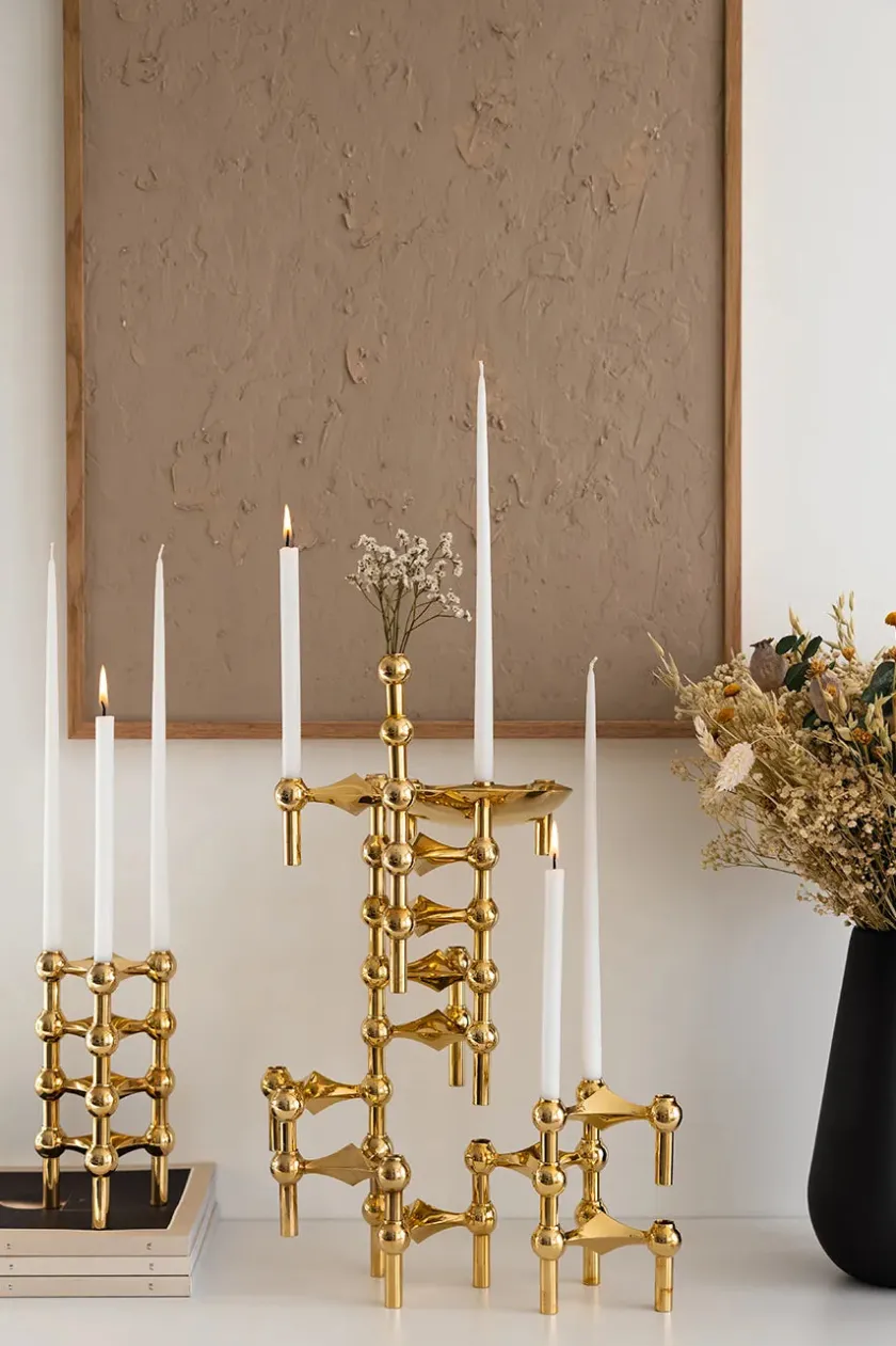 STOFF Nagel Kertelys til Nagel Lysestage, artichoke fra> Stearinlys|Lysestager