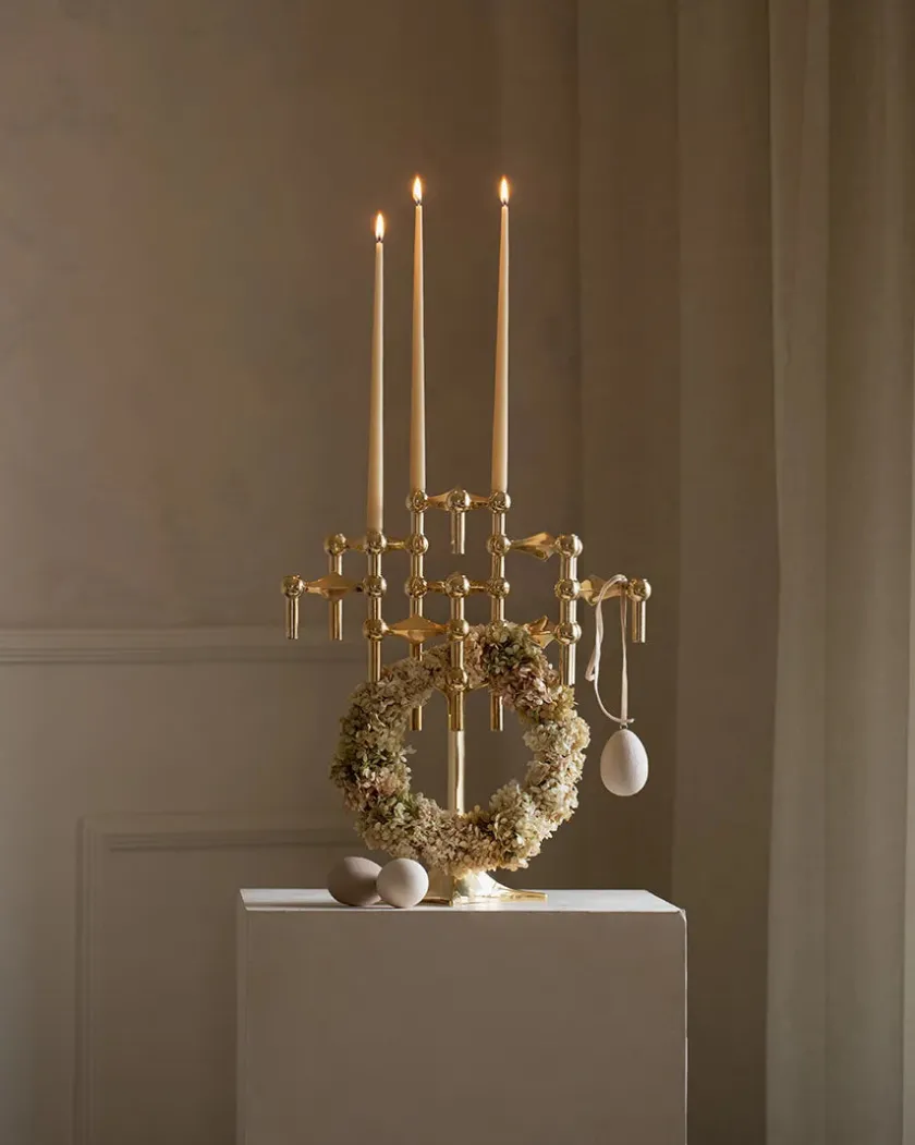 STOFF Nagel Kertelys til Nagel Lysestage, artichoke fra> Stearinlys|Lysestager