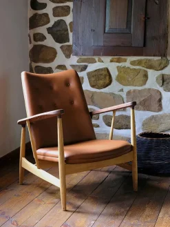 House of Finn Juhl Kettelhut Chair, Elegance leather af Finn Juhl> Lænestole