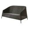 Cane-line Kingston 2-pers. Loungesofa fra> Udendørs Loungemøbler