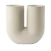 Muuto Kink Vase H 39 cm, sand fra> Vaser