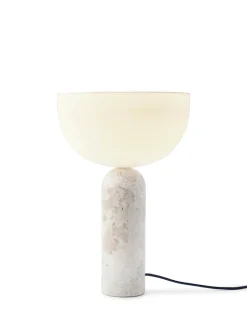 New Works Kizu Bordlampe Large, White Marble fra><noscript><img width=