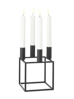 Audo Copenhagen Kubus 4 Lysestage, ivory fra><noscript><img width=