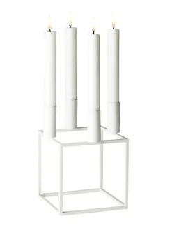 Audo Copenhagen Kubus 4 Lysestage, olive fra><noscript><img width=