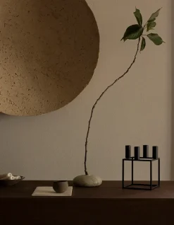 Audo Copenhagen Kubus 4 Lysestage, olive fra><noscript><img width=