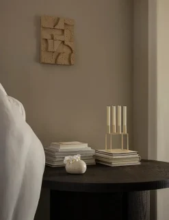 Audo Copenhagen Kubus 4 Lysestage, sort fra><noscript><img width=