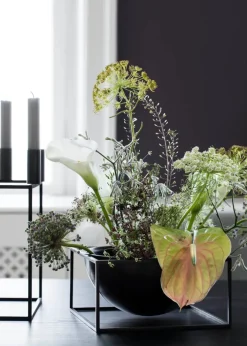 Audo Copenhagen Kubus Bowl Centerpiece Large, sort fra><noscript><img width=