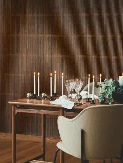 Audo Copenhagen Kubus Micro lysestager, sort fra><noscript><img width=