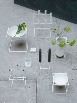 Audo Copenhagen Kubus Vase Lolo, hvid fra><noscript><img width=