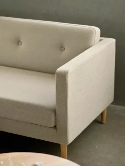 FDB Møbler L42 Firhøj Hjørnesofa 4-Personers, beige fra><noscript><img width=