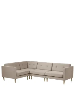 FDB Møbler L42 Firhøj Hjørnesofa 4-Personers, beige fra><noscript><img width=