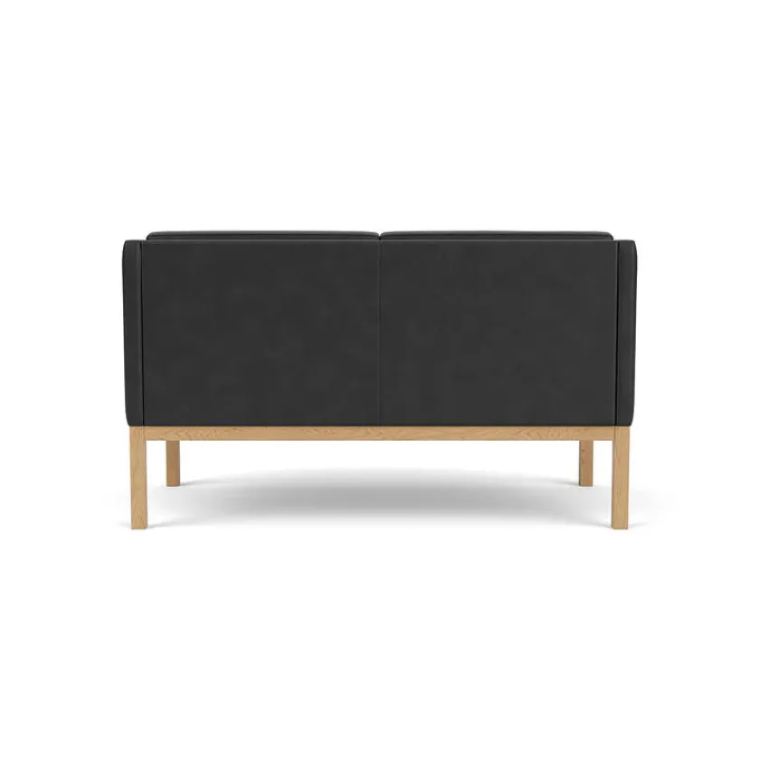 FDB Møbler L45 MK154 2 pers. sofa, beige tekstil af Mogens Koch> Sofaer