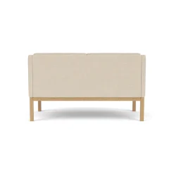 FDB Møbler L45 MK154 2 pers. sofa, sort læder af Mogens Koch><noscript><img width=