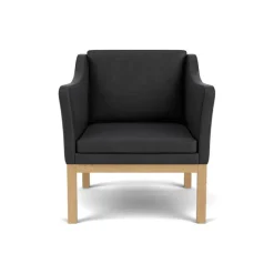 FDB Møbler L46 MK155 lænestol, beige tekstil af Mogens Koch><noscript><img width=