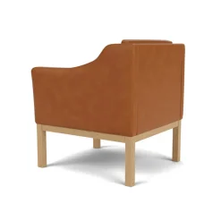FDB Møbler L46 MK155 lænestol, cognac læder af Mogens Koch><noscript><img width=