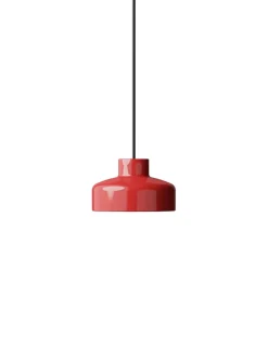 Nine Lacquer pendant small, red fra> Pendler|Spots