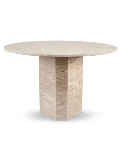 Wabi Sabi Nordic Lago Spisebord, travertin silver fra><noscript><img width=