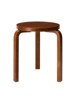 Artek Limited Edition Stool 60, Mahogany Brown fra><noscript><img width=