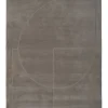 Linie Design Lineal Poem Tæppe, Grey fra> Gulvtæpper