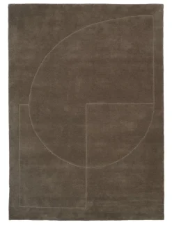 Linie Design Lineal Poem Tæppe, Grey fra><noscript><img width=