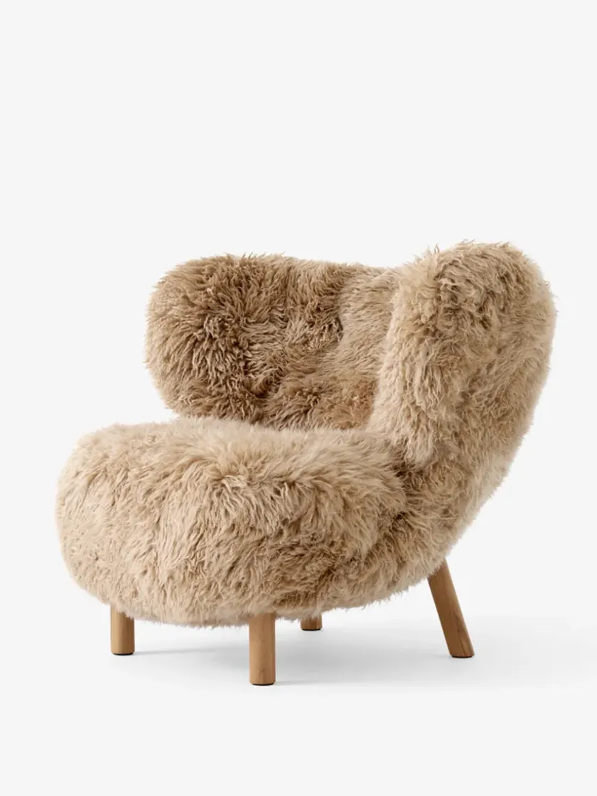 &Tradition Little Petra VB1, sheepskin honey 50 mm fra> Lænestole