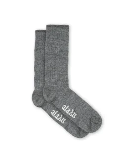 Aiayu Llama Socks, pure stormy fra> Gaver Til Hende|Tøj