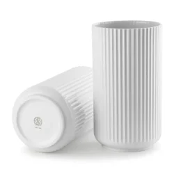 Lyngby Porcelæn Lyngbyvasen blå glas fra><noscript><img width=