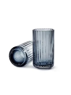 Lyngby Porcelæn Lyngbyvasen i grøn glas fra> Vaser