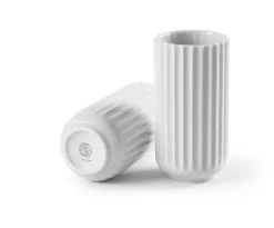 Lyngby Porcelæn Lyngbyvasen i grøn glas fra><noscript><img width=