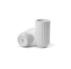 Lyngby Porcelæn Lyngbyvasen i grøn glas fra><noscript><img width=