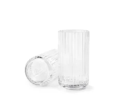 Lyngby Porcelæn Lyngbyvasen i grøn glas fra><noscript><img width=