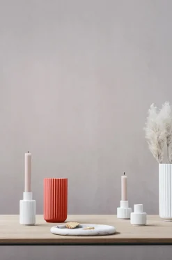 Lyngby Porcelæn Lyngbyvasen i grøn glas fra><noscript><img width=