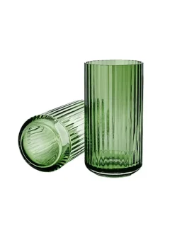 Lyngby Porcelæn Lyngbyvasen i hvid fra><noscript><img width=